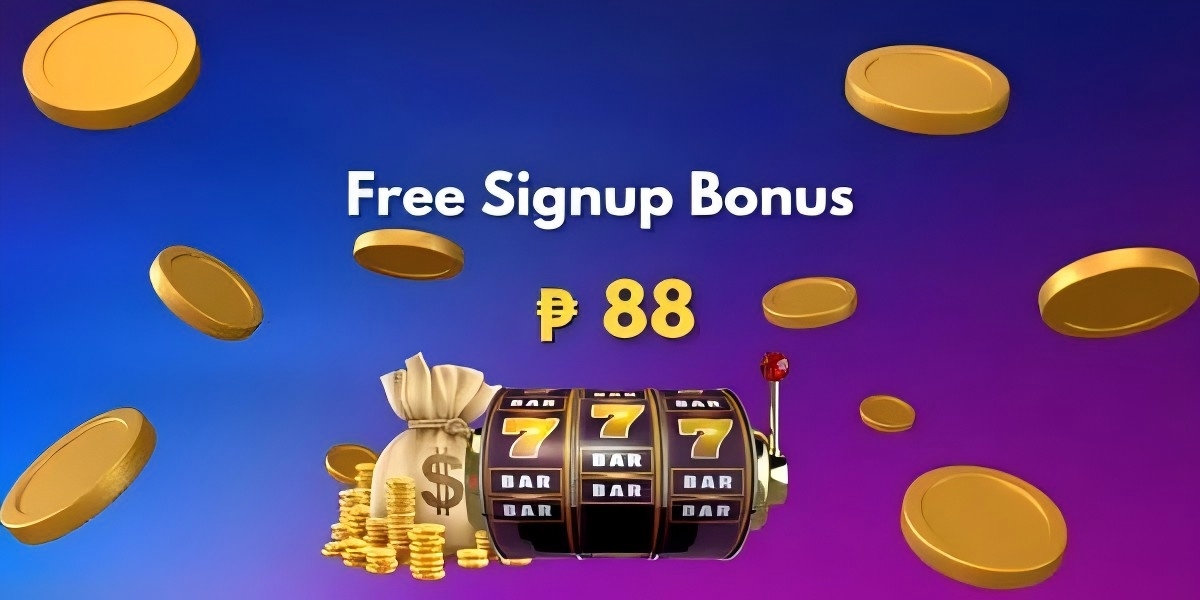 Saging Lucky welcome banner with gold coins and slot reels